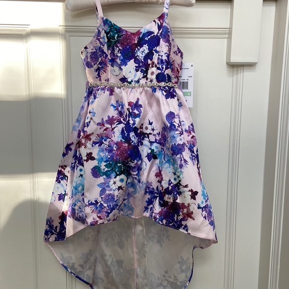 rare editions purple dress Rare Editions Baby Girls' Short-Sleeve 3D Butterfly Social Dress - Purple